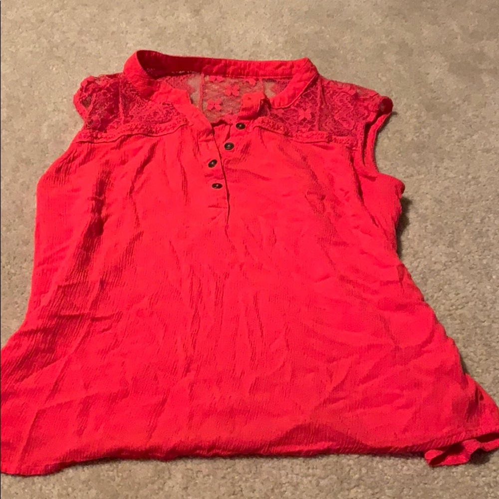 No boundaries Lacey tank